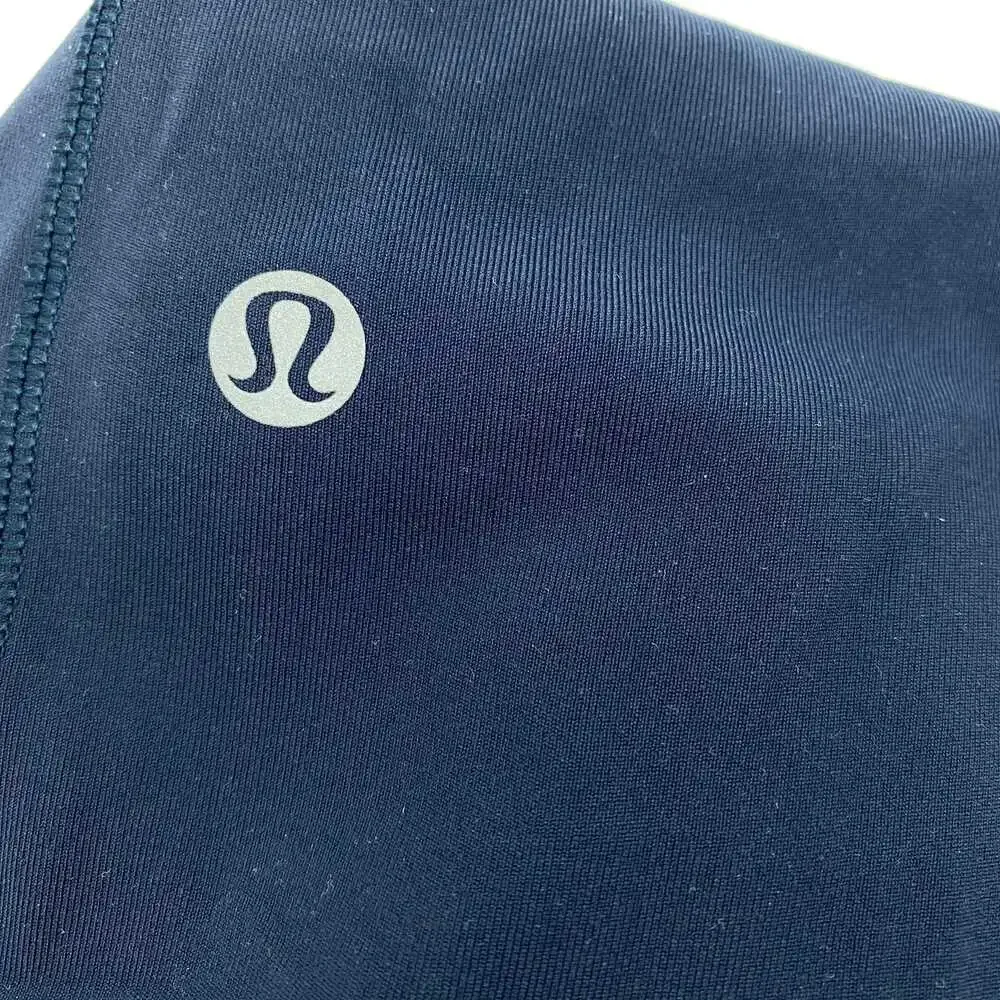 lululemon Athletica Blue Leggings | Regular US 4 Pockets, Zipper